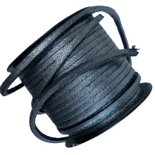 6mm graphite fiber braided packing and nickel wire reinforced gland packing for high temperature and high pressure sealing